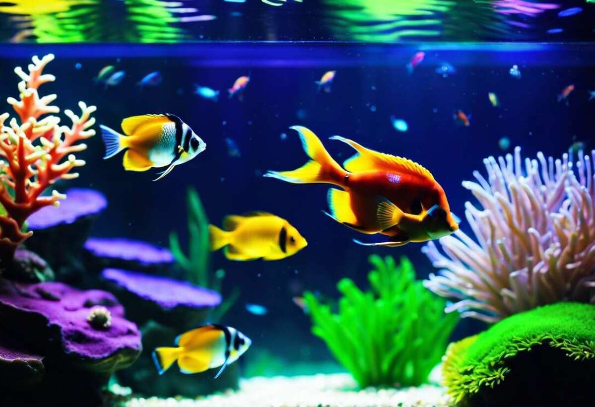 Rampes LED multicolores : avantages pour l'esthétique de votre aquarium