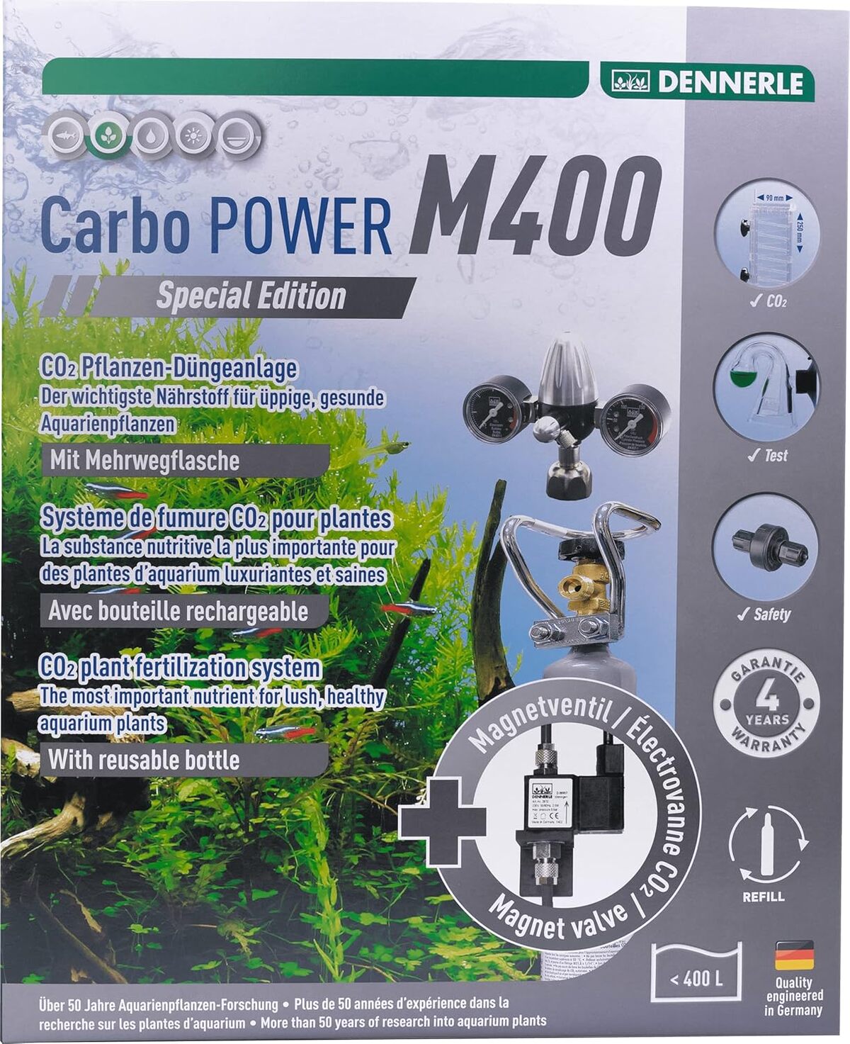 Test Dennerle CO2 Quantum 300 : un boost pour vos plantes
