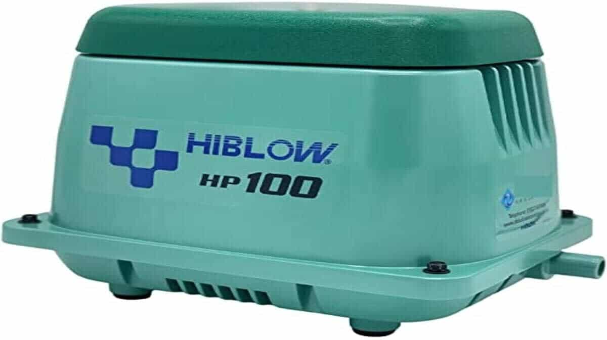 Test de la pompe à air Hiblow HP100 : performance et efficacité
