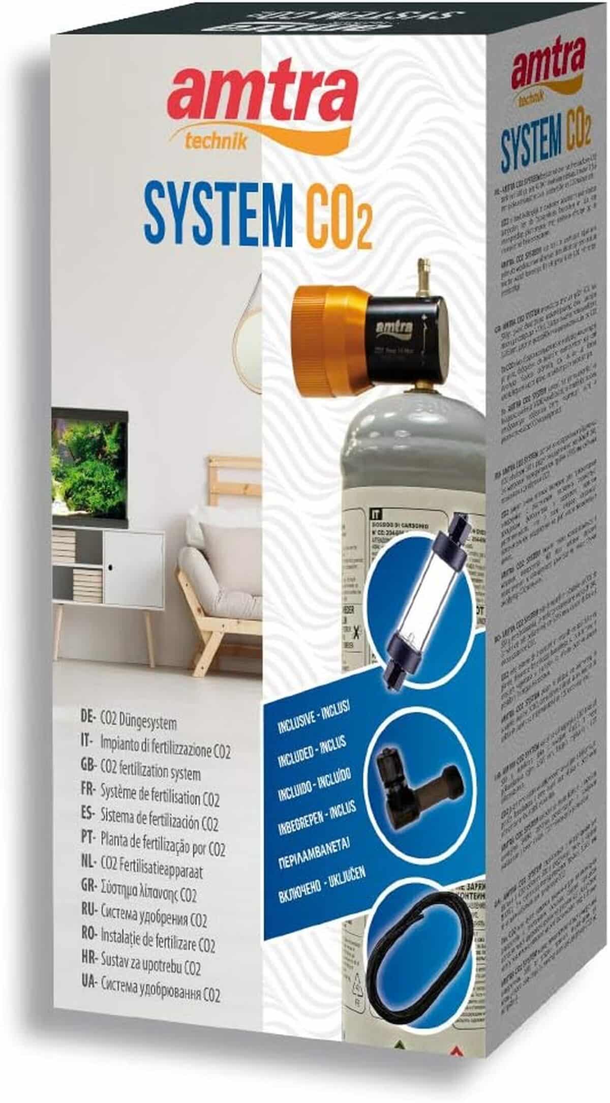 Test de l'Amtra Co2 : système efficace pour aquariophilie