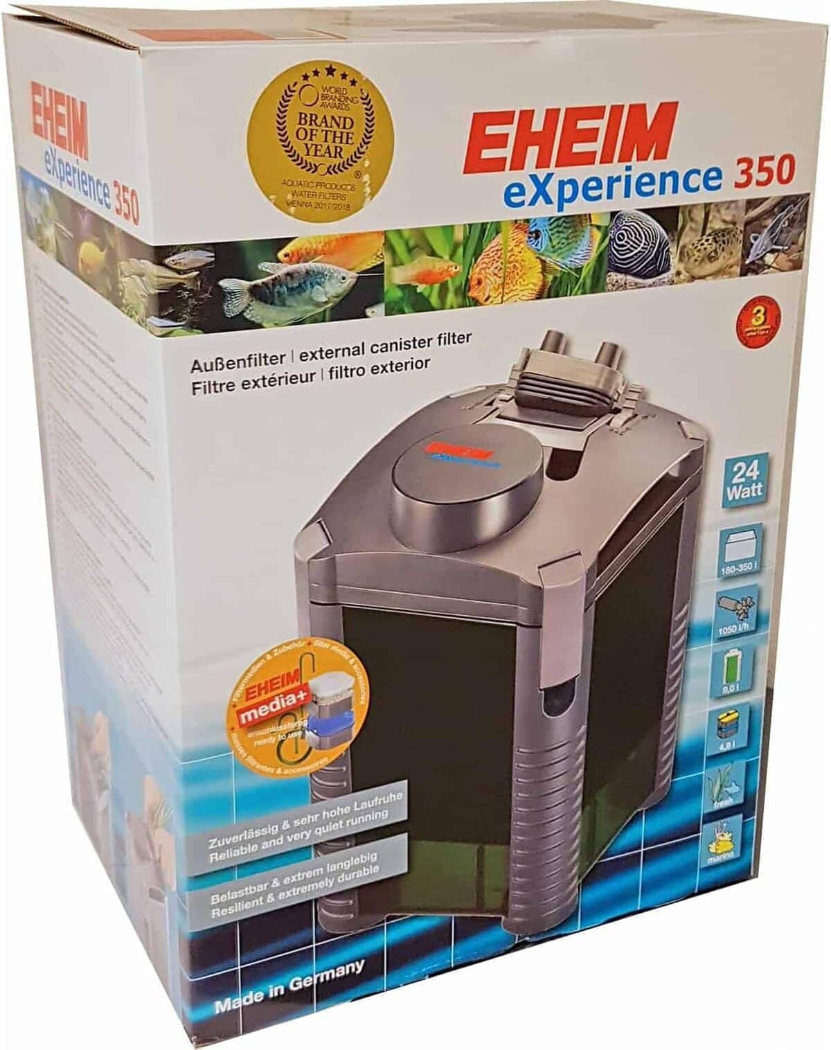 Test du filtre externe EHEIM Experience 350