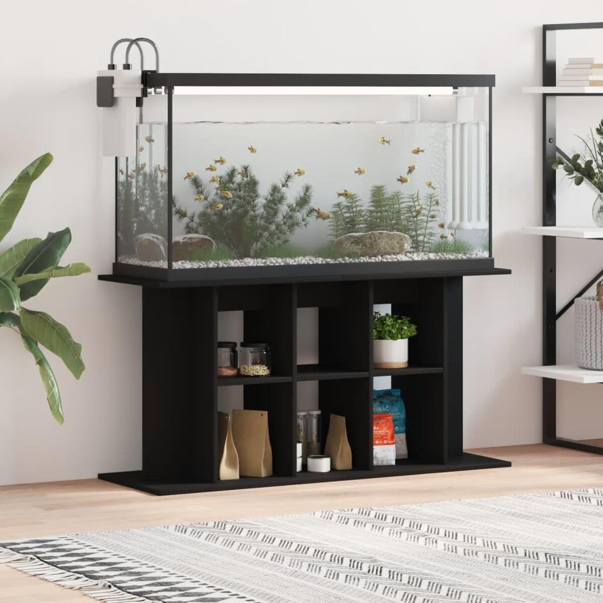 Test du meuble Rantry pour aquarium : design et praticité
