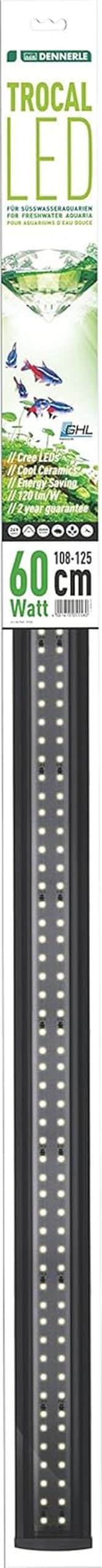 Test de la Dennerle Trocal LED 110 cm / 60 W