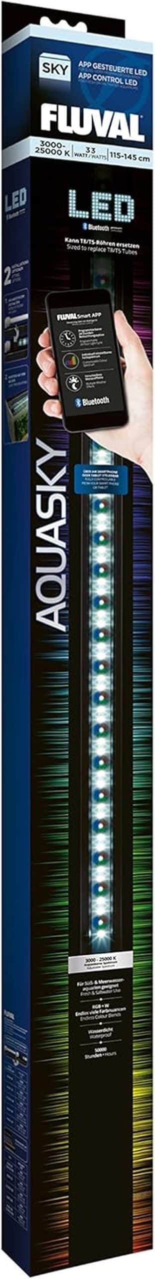 Test de l'éclairage LED AquaSky 2.0 de Fluval