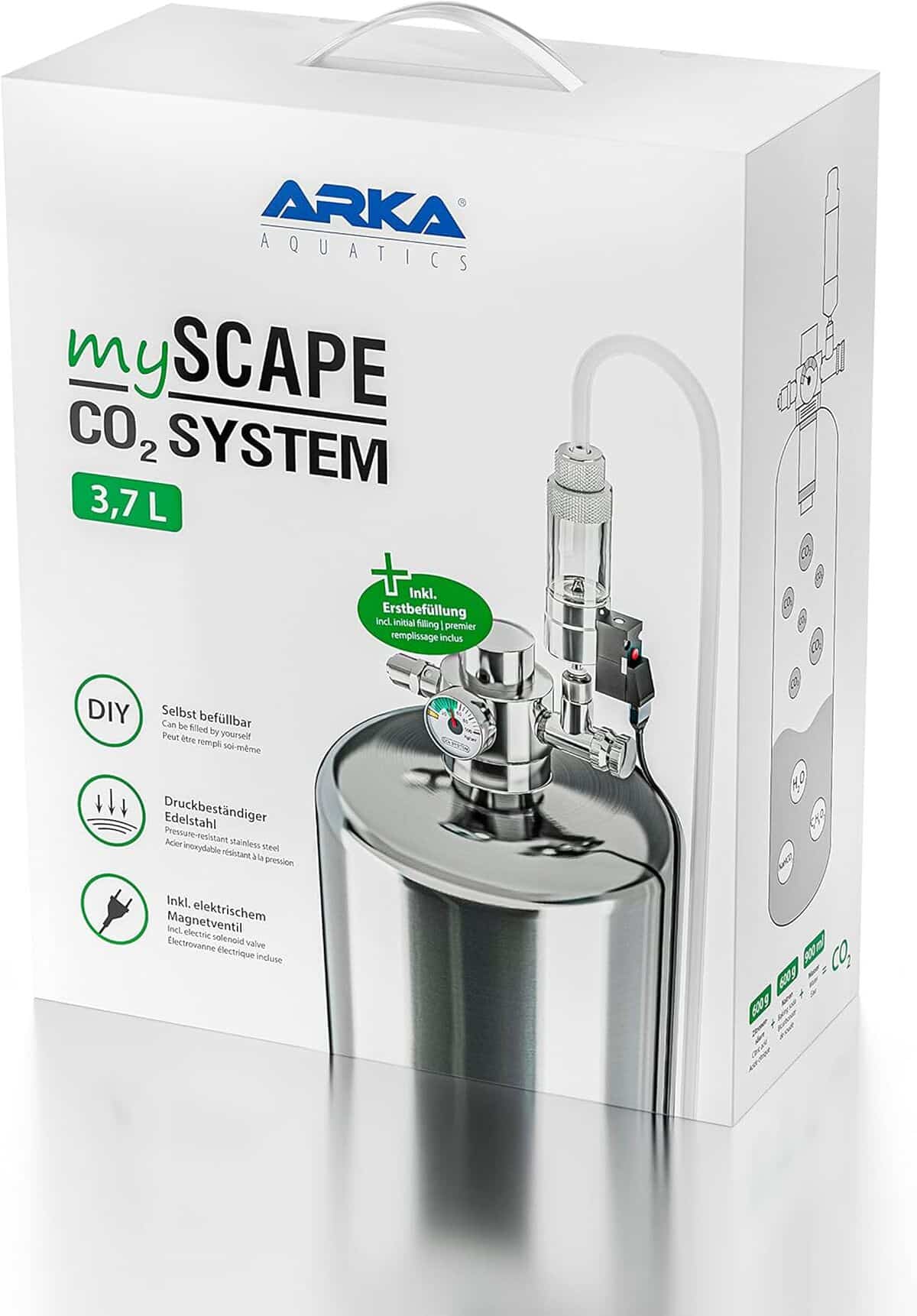 Test : système CO2 Arka mySCAPE-CO2 pour aquariums