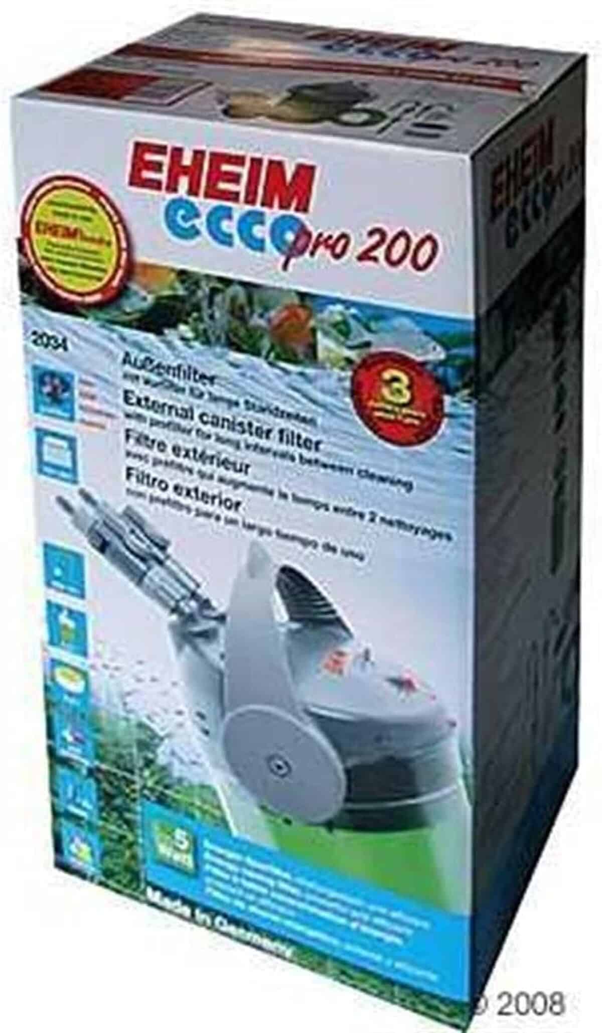 Test EHEIM filtre interne Ecco Pro 200