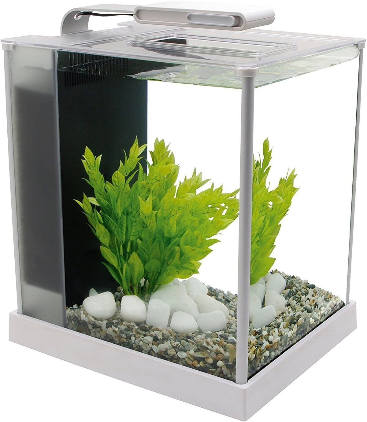 Test Fluval Aquarium Spec III 10 L blanc