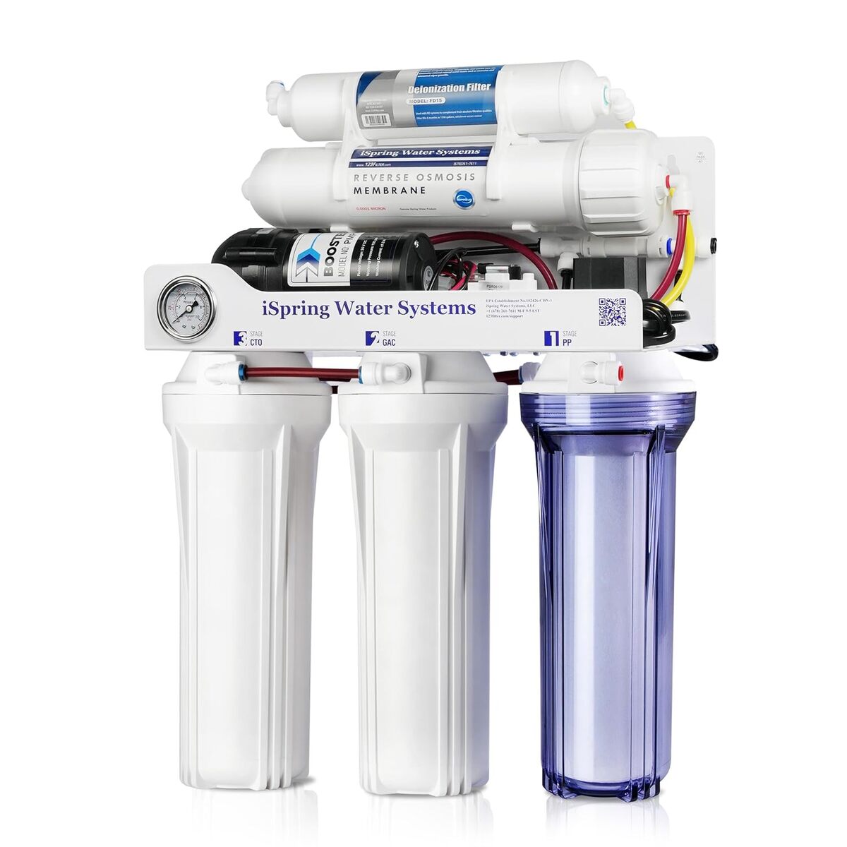 Test : iSpring RCC1DP, système RO/DI 150GPD 5 étapes pour aquarium