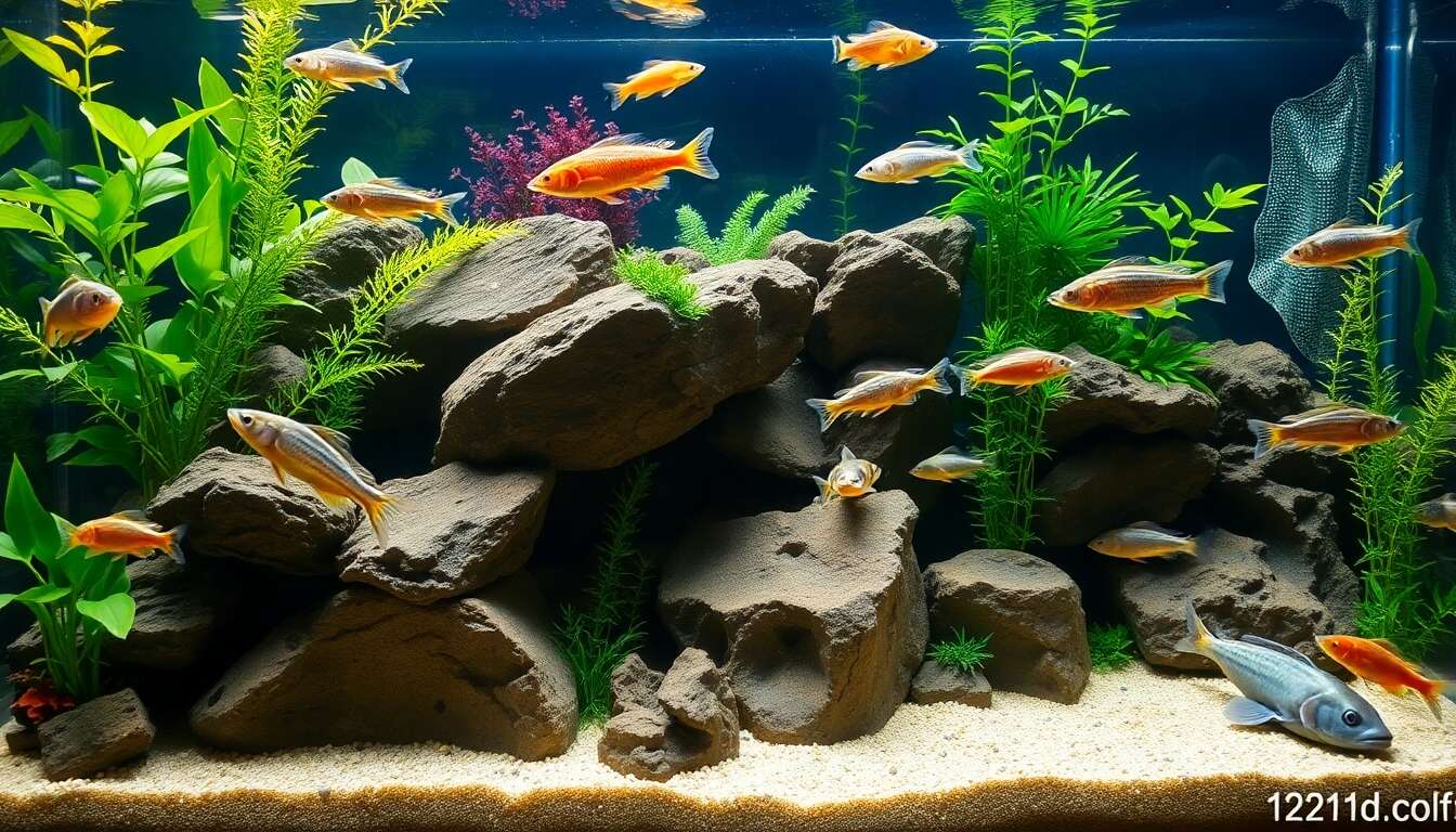 Poissons de fond pour aquarium : guide complet