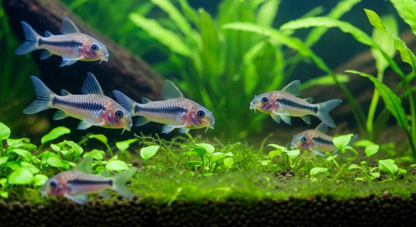 Guide d'élevage du Corydoras Paleatus : poisson Poivre