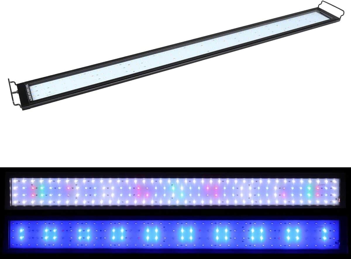Test Water Rebirth lampe LED aquarium 48-54