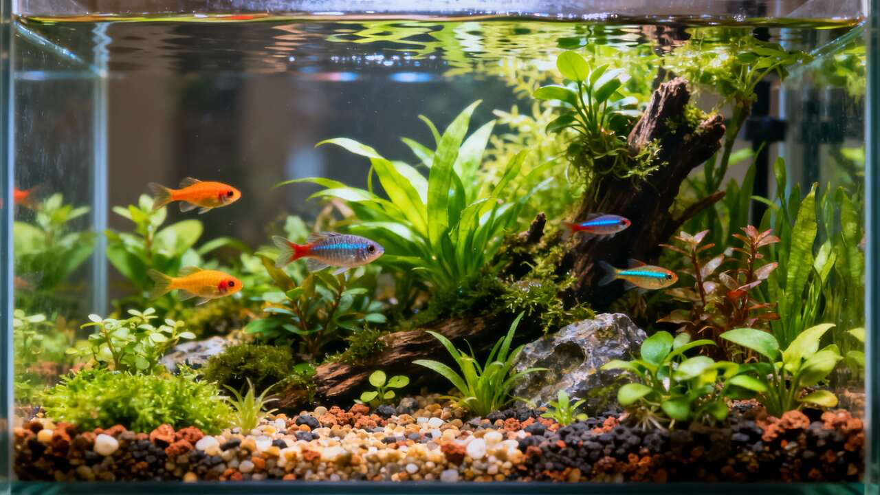 Substrat pour aquarium : guide complet et conseils