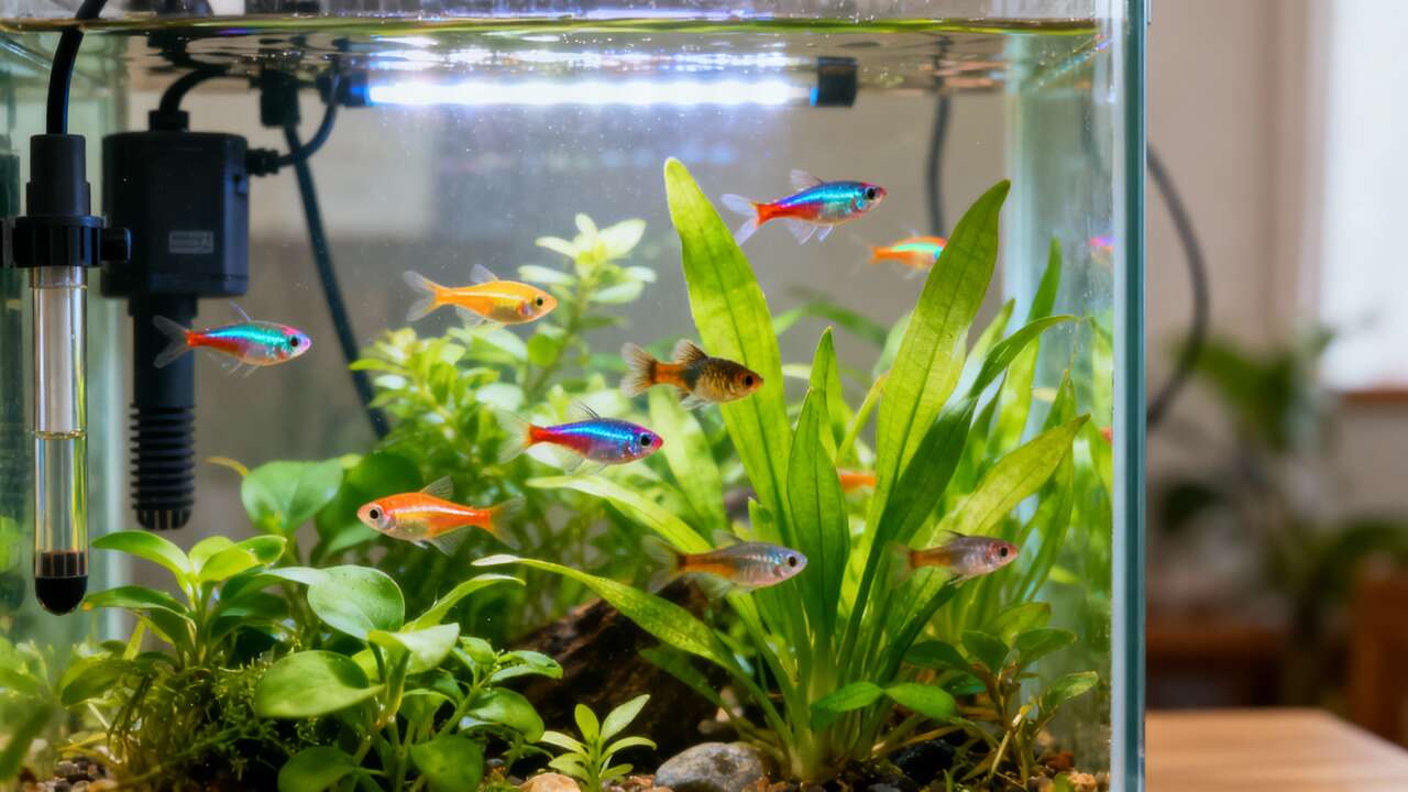 Équipement essentiel pour aquarium