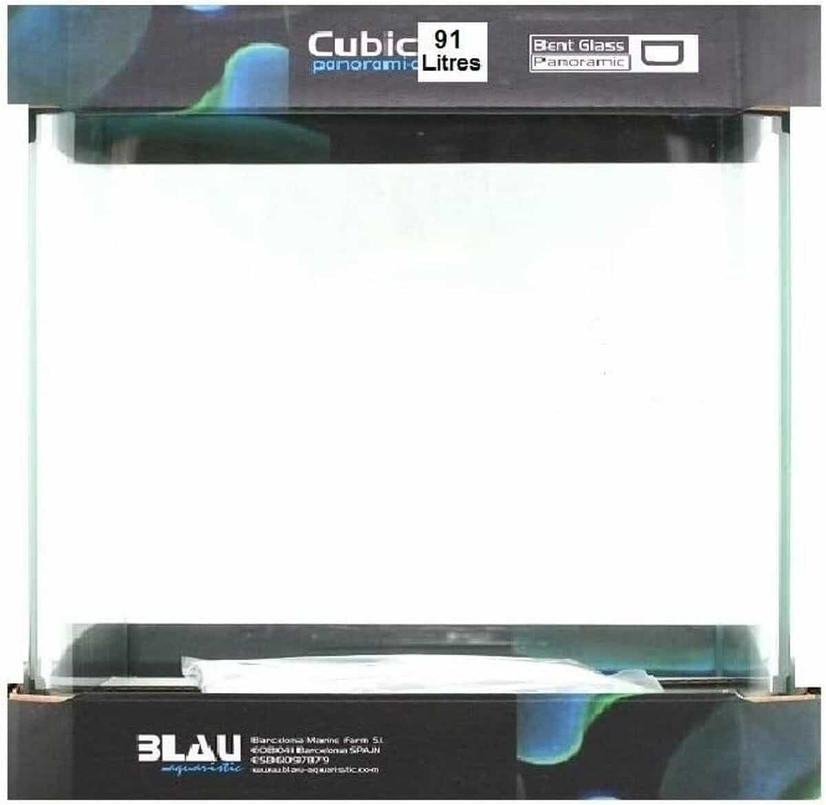 Test : aquarium Blau Cubic Nano 91 L