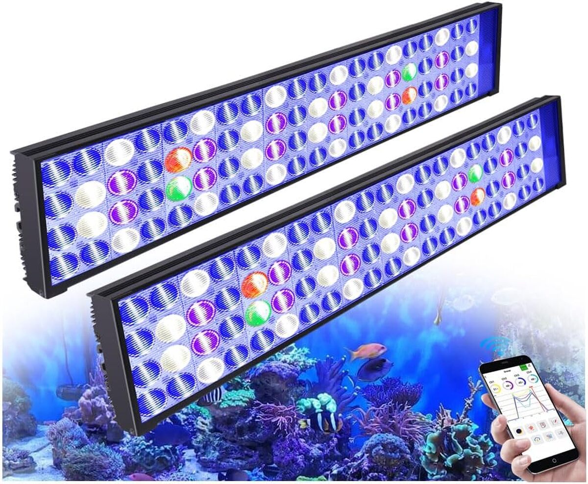 Test : éclairage WiFi PopBloom pour aquarium récif corail