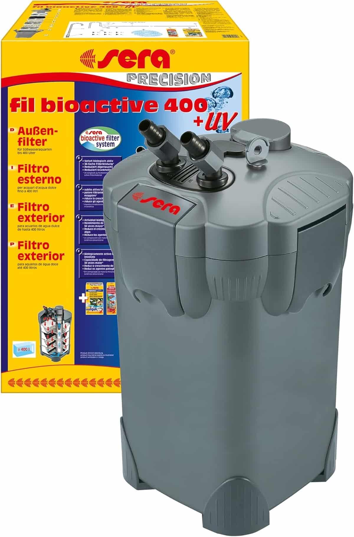Test filtre Bioactive 400 UV : performance et efficacité pour aquarium
