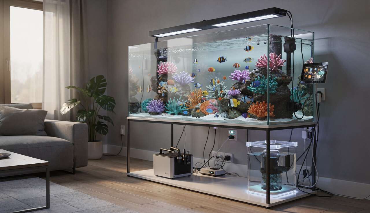 Équipements connectés pour aquarium : le guide ultime