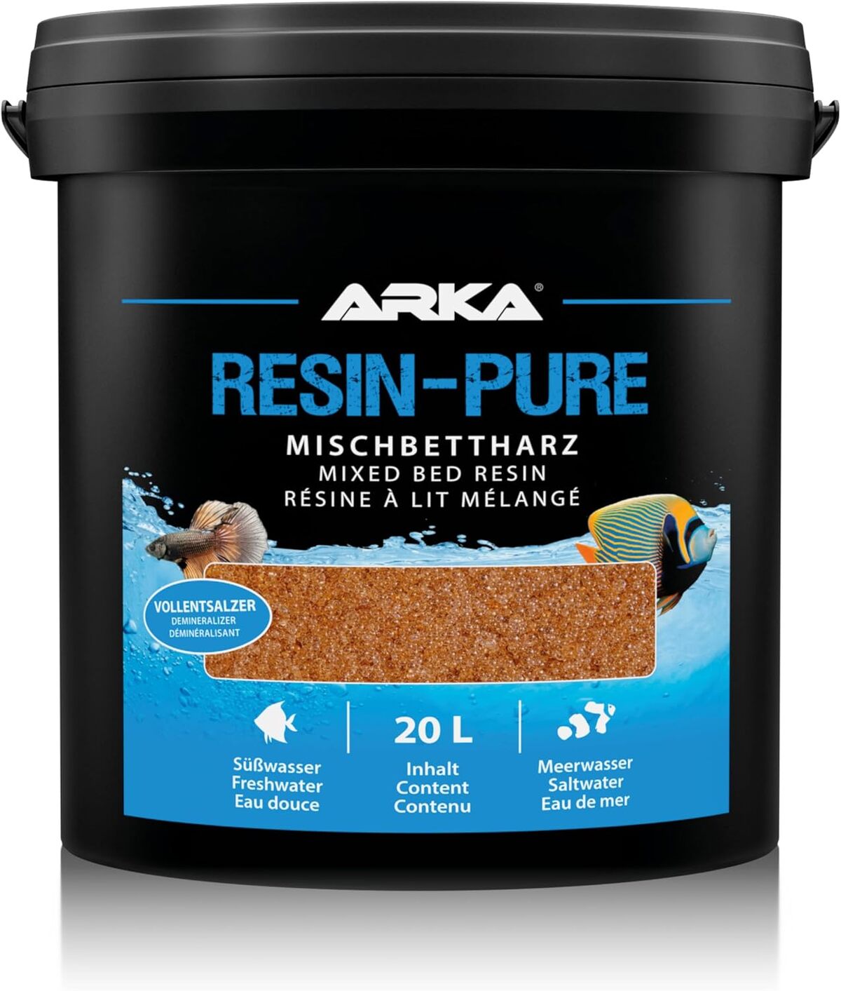 Test : aRKA Resin-Pure 20 L pour aquariums