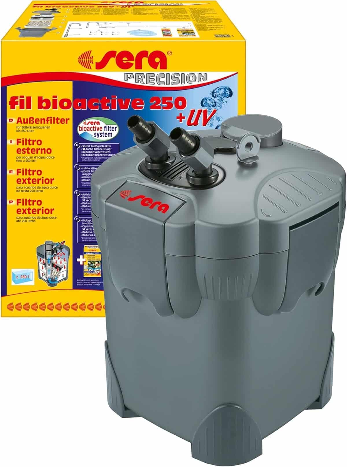 Test du Fil bioactive 250 + UV : filtration optimale pour aquariums jusqu'à 250 L