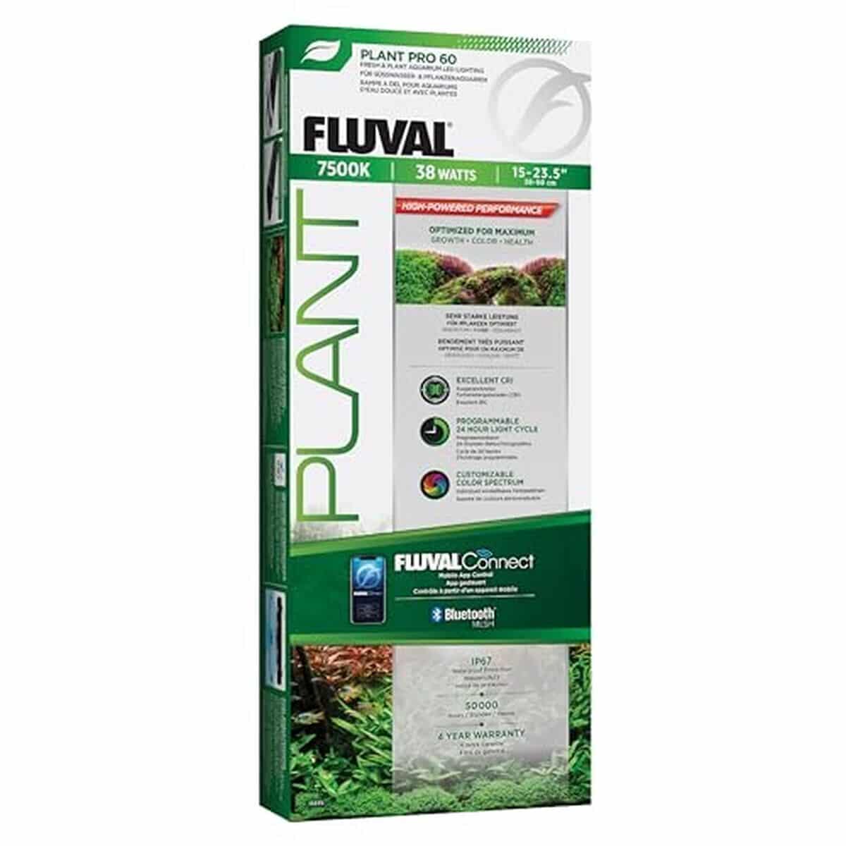 Test de l'éclairage Bluetooth Fluval LED Plant Pro 4.0 38 W
