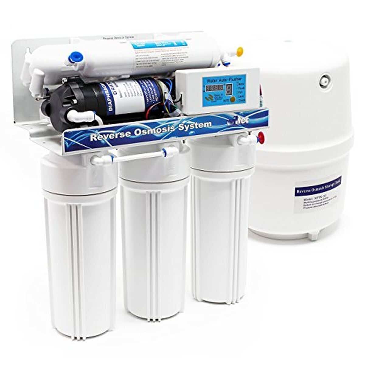 Test du Naturewater NW-RO50-D1 : osmoseur 5 étapes avec pompe booster