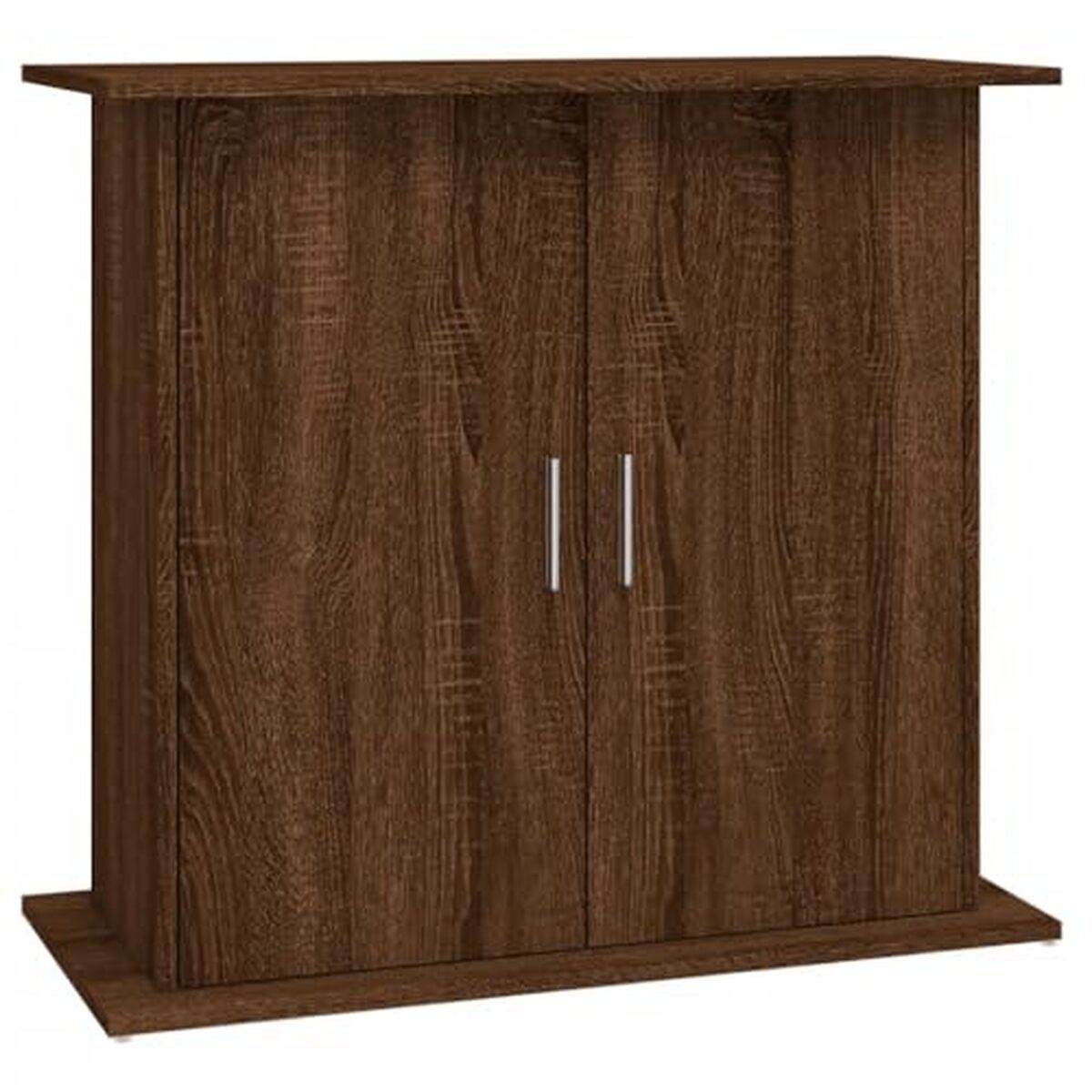 Test du support pour aquarium chêne marron 81x36x73cm
