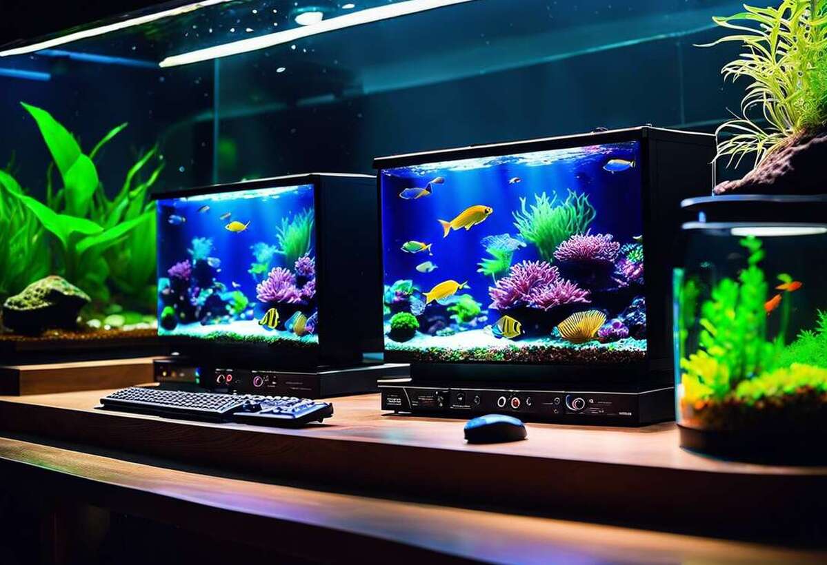 Contrôleurs numériques pour aquarium : surveiller efficacement votre écosystème