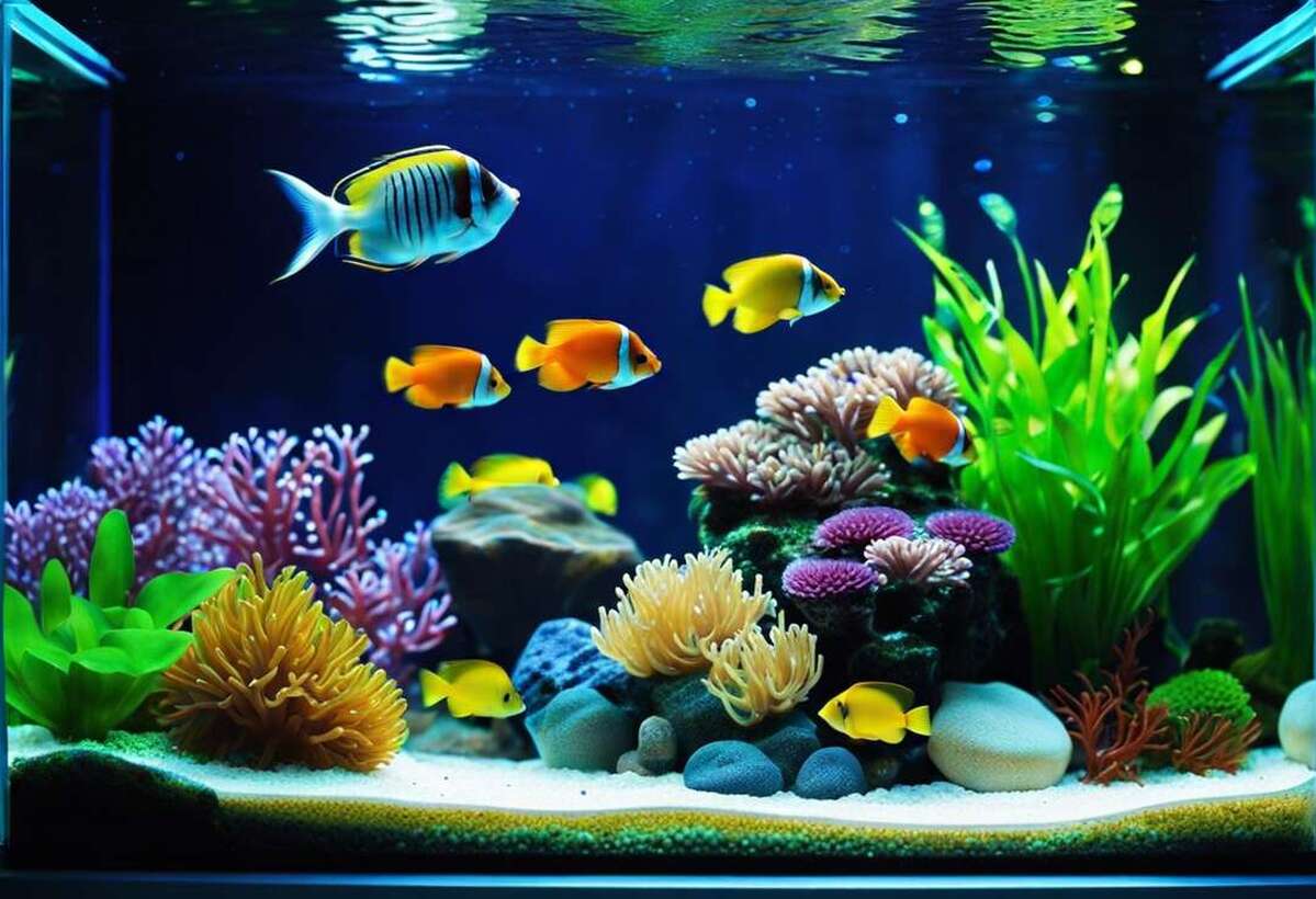 Décoration et agencement: personnaliser son nano-aquarium avec style