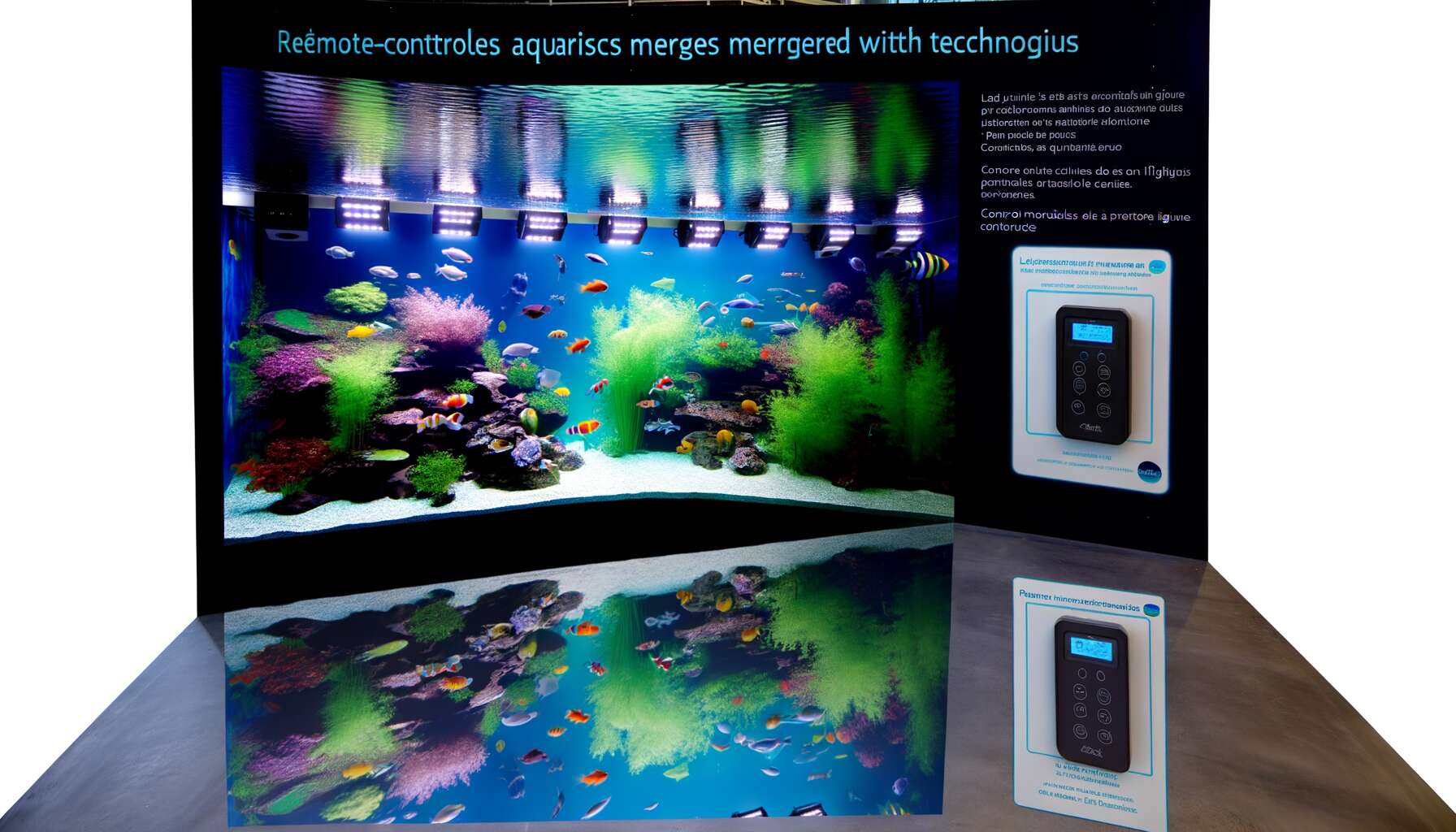 Tout savoir sur le contrôle à distance des rampes LED aquatiques