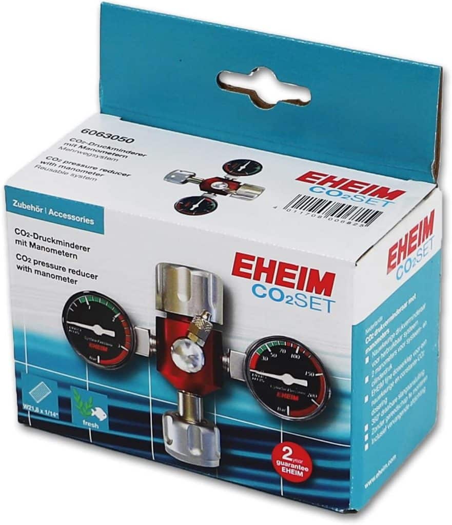 Test du réducteur de pression CO2 avec manomètre