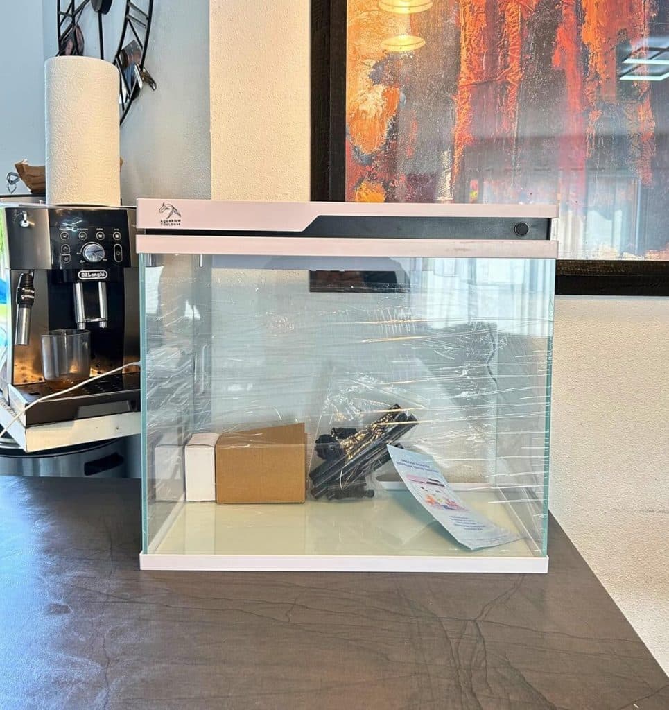 Test : aquarium haut de gamme 54L en verre trempé ultra clair