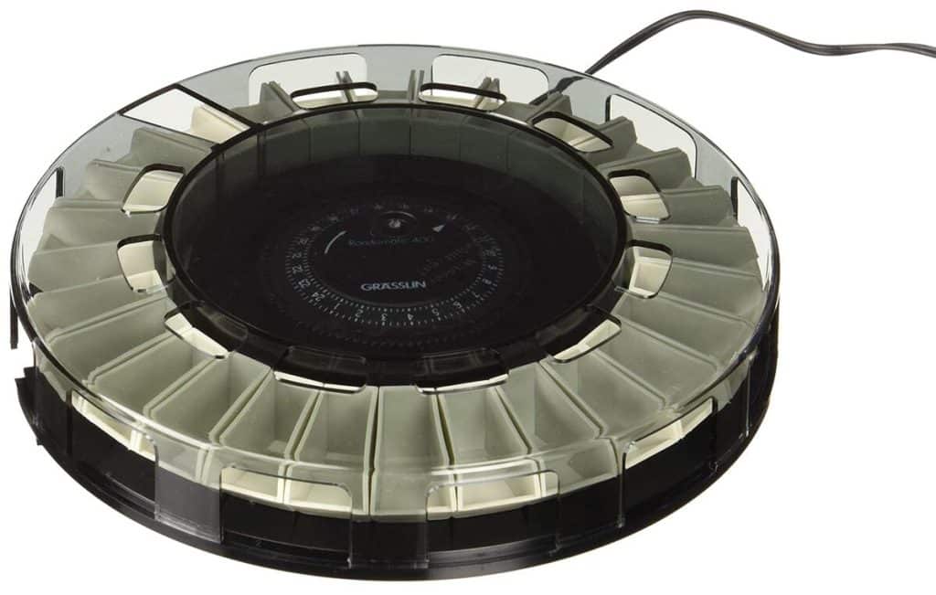 Test du distributeur GRÄSSLIN rondomatic 400 pour poissons