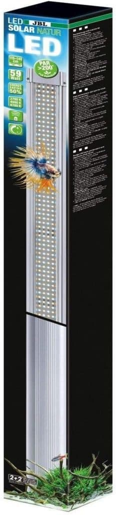 Test du JBL LED Solar Natur 59W : éclairage optimal pour votre aquarium