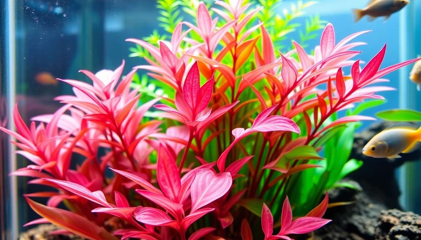 Alternanthera Reineckii : guide d'entretien en aquarium