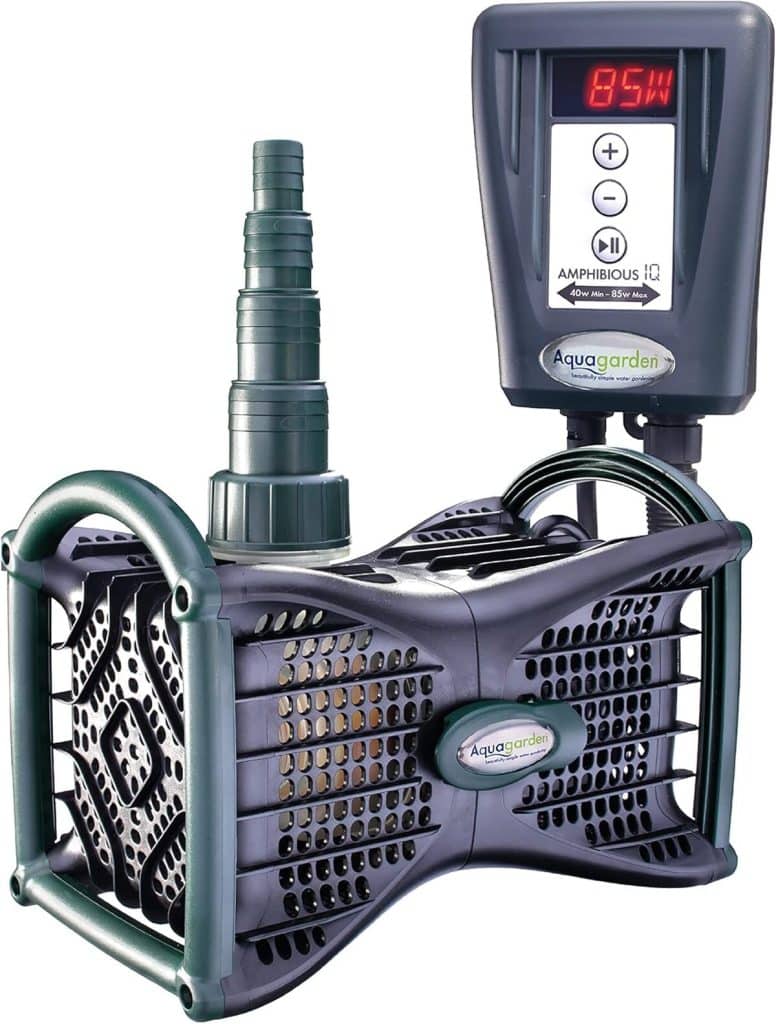Test de la pompe de bassin Aquagarden : puissance et économie d'énergie
