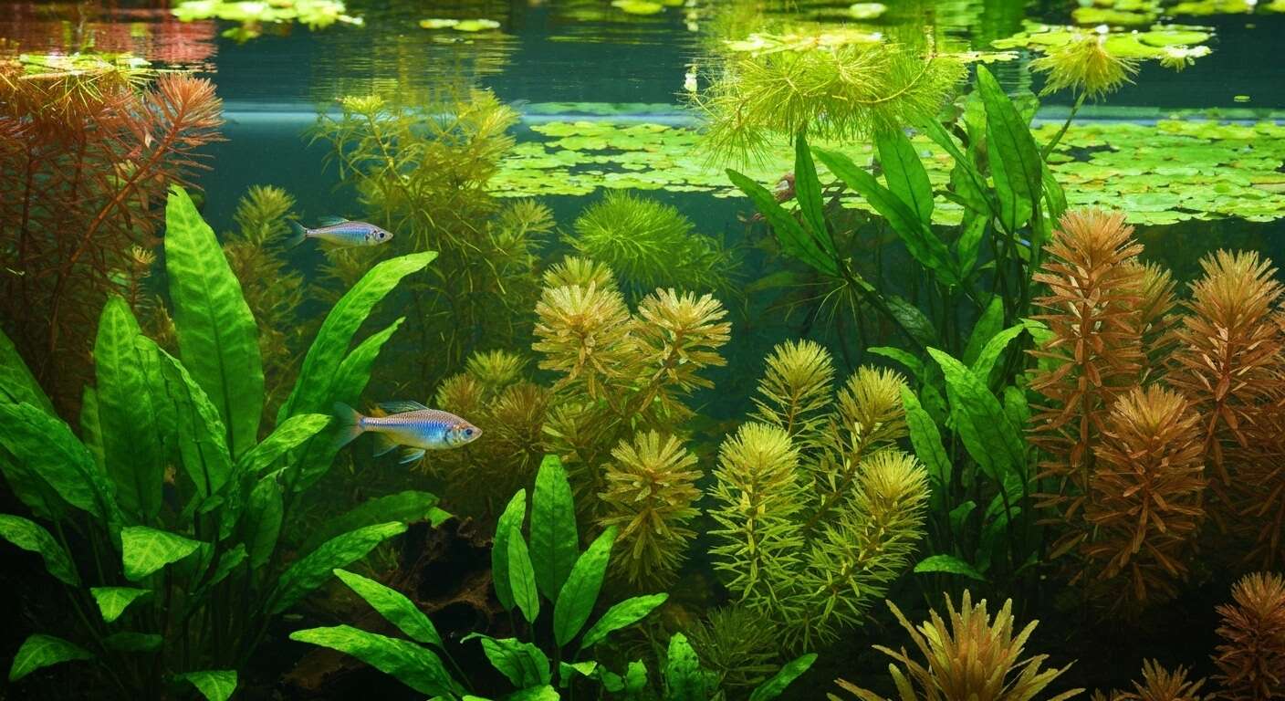 Les esp&egrave;ces incontournables de plantes flottantes