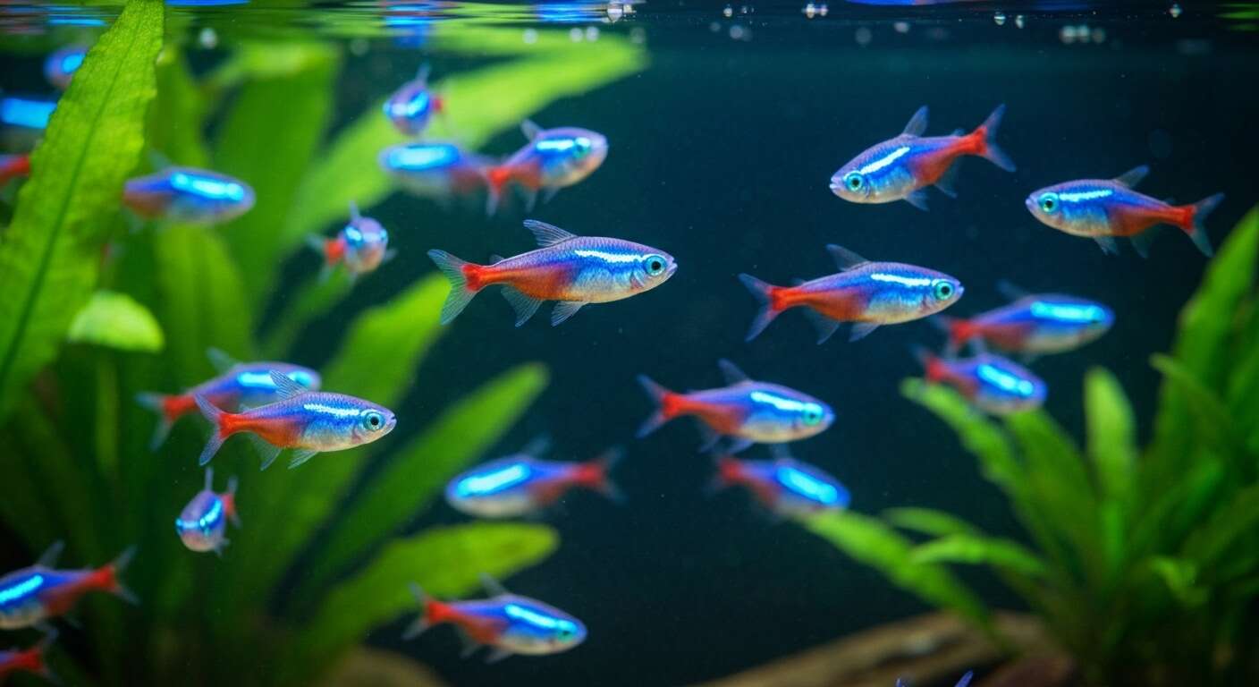 La reproduction des néons bleus La reproduction des néons bleus