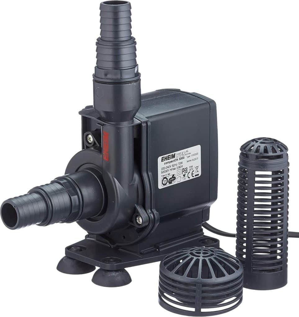 Test de la pompe Eheim Compacton 5000