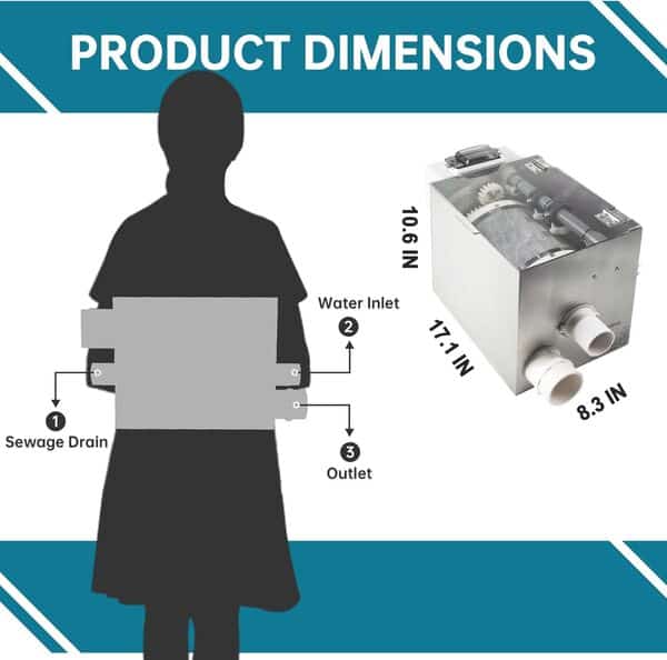 Filtre rotatif automatique à tambour pour étangs de koi et de tilapias, aquariums, hydroponie, aquaponie, filtre d'étang koi 4T10-1 RDF