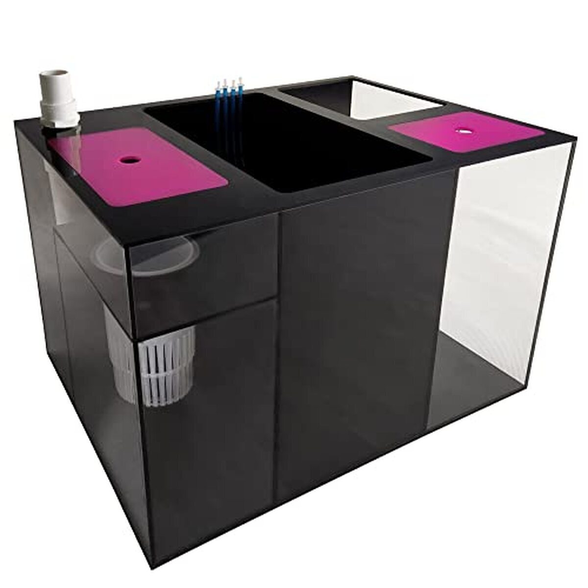 Test Dupla Marin Ocean Sump 200 : système de filtration 5 chambres